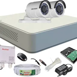 HIKVISION HIKVISION DVR DS-7A04HGHI-F1/N OR DS-7A04HGHI-F1/ECO 1PCS BULLET CAMERA DS-2CE1ACOT-IRP OR DS-2CE1ACOT -IRP/ECO 02 PCS AND 90META CABLE 1TB SATA HDD COMBO KIT Security Camera-15