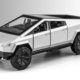 Tesla Cybertruck Alloy Car Model Diecasts Vehicles Toy Cars Sound and Light-picture-17