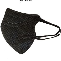 black mask N95 mask balck 25pcs 5ply_Adults-2