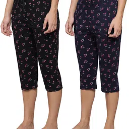 trendy world Women Multicolor Capri-picture-39