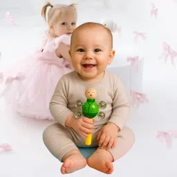 rattle adorable handle smooth bell bright fun Rattle-image-87
