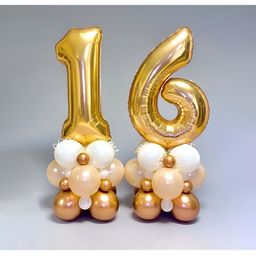 Special You 33 Pcs Peach-Colored & White Festive Decor-image-36