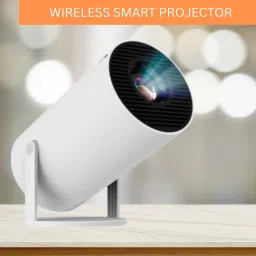 Frony Protable Projector for Home 4K Support With Built-in App Netflix/YouTubeB230 (4500 lm / 1 Speaker / Wireless / Remote Controller) Portable Projector-1