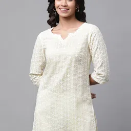 AURELIA Floral Embroidered Straight Kurti-picture-55