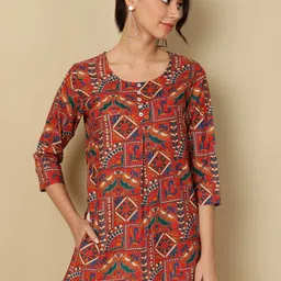 AKIMIA Ethnic Motifs Printed Kurti-picture-10