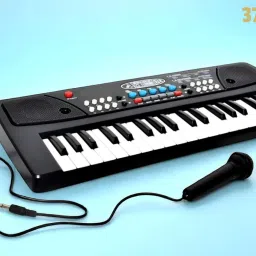 X68 Keys Piano Toy with Microphone, USB Power Cable & Sound Recording Best Birthday Gift for Boys and Girls Musical Instruments Analog Digital Piano-image-25
