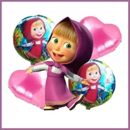 Masha Birthday Decoration Set For Girls-image-86