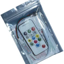 divinext 14 Keys + Lock + 300 Color Changes RF Wireless Remote LED Driver LED Strip Light 8 A Step Dimmer image 5