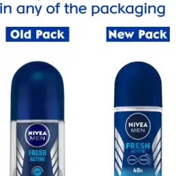 nivea Fresh Active Roll on (25ml x 2) Deodorant Roll-on-For Men image 2