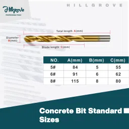 hillgrove 100% Copper Winding HGCM717M2 Power Drill with 9Pcs Bits for Making Holes in Metal/Wood/Concrete with Reverse Rotation and Variable Speed HGCM717M2 Hammer Drill image 5
