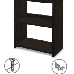 delite kom Rack Small Engineered Wood Open Book Shelf image 3