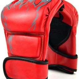 MMA Boxing Gloves, Half Finger Kickboxing Training Gloves,Grappling Boxing Gloves-image-88