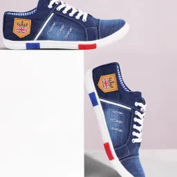 denim shoes men Sneakers For Men-image-56