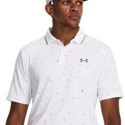 UNDER ARMOUR UA Iso-Chill Printed Verge Polo Collar Relaxed-Fit T-shirt-image-65