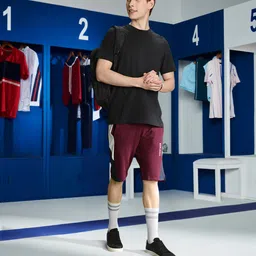 Harvard Men Colourblocked Regular Fit Mid-Rise Shorts-image-29