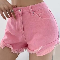 LULU & SKY Women Slim Fit High-Rise Cotton Shorts-picture-12