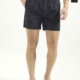 United Colors of Benetton Men Printed High-Rise Shorts-image-27