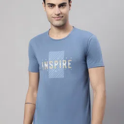 VIMAL JONNEY Typography Printed Cotton T-shirt-image-27