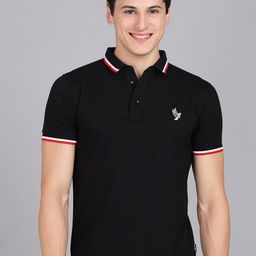 Alan Jones Polo Collar Slim Fit T-Shirt-image-35