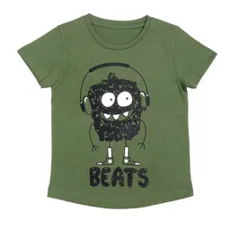 DOOR74 Kids Graphic Printed Cotton T-shirt-picture-14