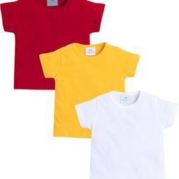 Knitting Doodles Girls Pack Of 3 Round Neck Cotton T-shirt-image-95