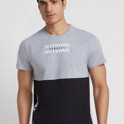 Globus Colourblocked Pure Cotton T-shirt-image-88