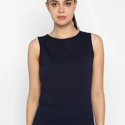 appulse Round Neck Sleeveless Slim Fit Cotton Sports T-shirt-42