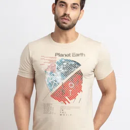 Status Quo Men Printed Cotton T-shirt-image-56