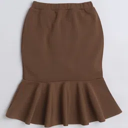 AWW HUNNIE Girls Fish Cut Pencil Knee Length Skirt-image-90
