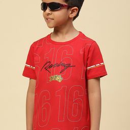 Monte Carlo Boys Typography Printed T-shirt-17