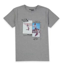 Gini and Jony Infants Boys Graphic Printed Cotton T-shirt-image-84