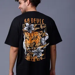 GO DEVIL Men Graphic Printed T-shirt-image-97