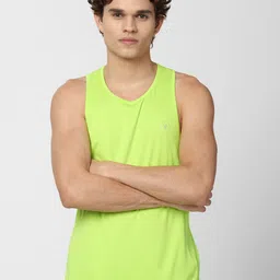Van Heusen Flex Men Green V-Neck Sports T-shirt-picture-11