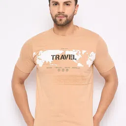Duke Typography Printed Cotton Slim Fit T-shirt-picture-10