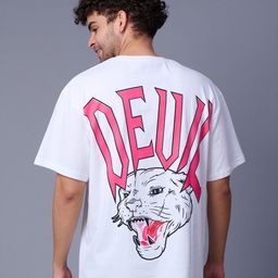 GO DEVIL Men Typography Printed T-shirt-image-31