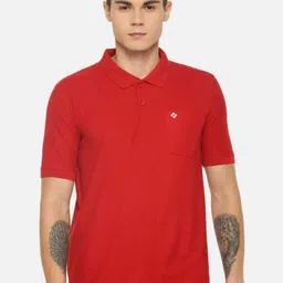 Dollar Men Polo Collar Cotton T-shirt-image-66