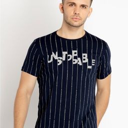 Status Quo Striped Cotton T-shirt-picture-3