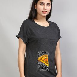 SillyBoom Typography Printed Feeding T shirt-image-72