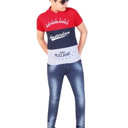MIST N FOGG Boys  Multicolour Printed T-shirt-image-41