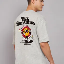 Imsa Moda Typography Printed Cotton T-shirt-image-92