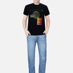Gini and Jony Boys Printed Cotton T-shirt-image-49