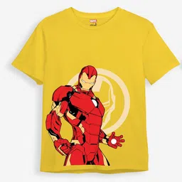 Minicult Kids Avengers Printed Cotton T-shirt-picture-41