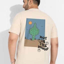 Instafab Plus Plus Size Graphic Printed Cotton T-shirt-image-39