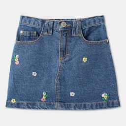 R&B Girls Self-Design A-Line Mini Skirts-picture-7