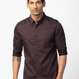 SPYKAR Men Slim Fit Printed Casual Shirt-picture-22