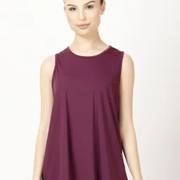 STUDIOACTIV Round Neck Sleeveless A-Line Top-picture-47