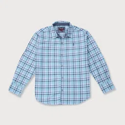 Gini and Jony Boys Checked Cotton Casual Shirt-image-69