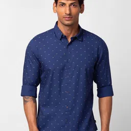 SPYKAR Men Cotton Printed Casual Shirt-image-16