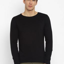 appulse Men Black Long Sleeve Round Neck T-shirt-image-38