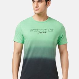People Men Printed Slim Fit Pure Cotton T-shirt-image-17